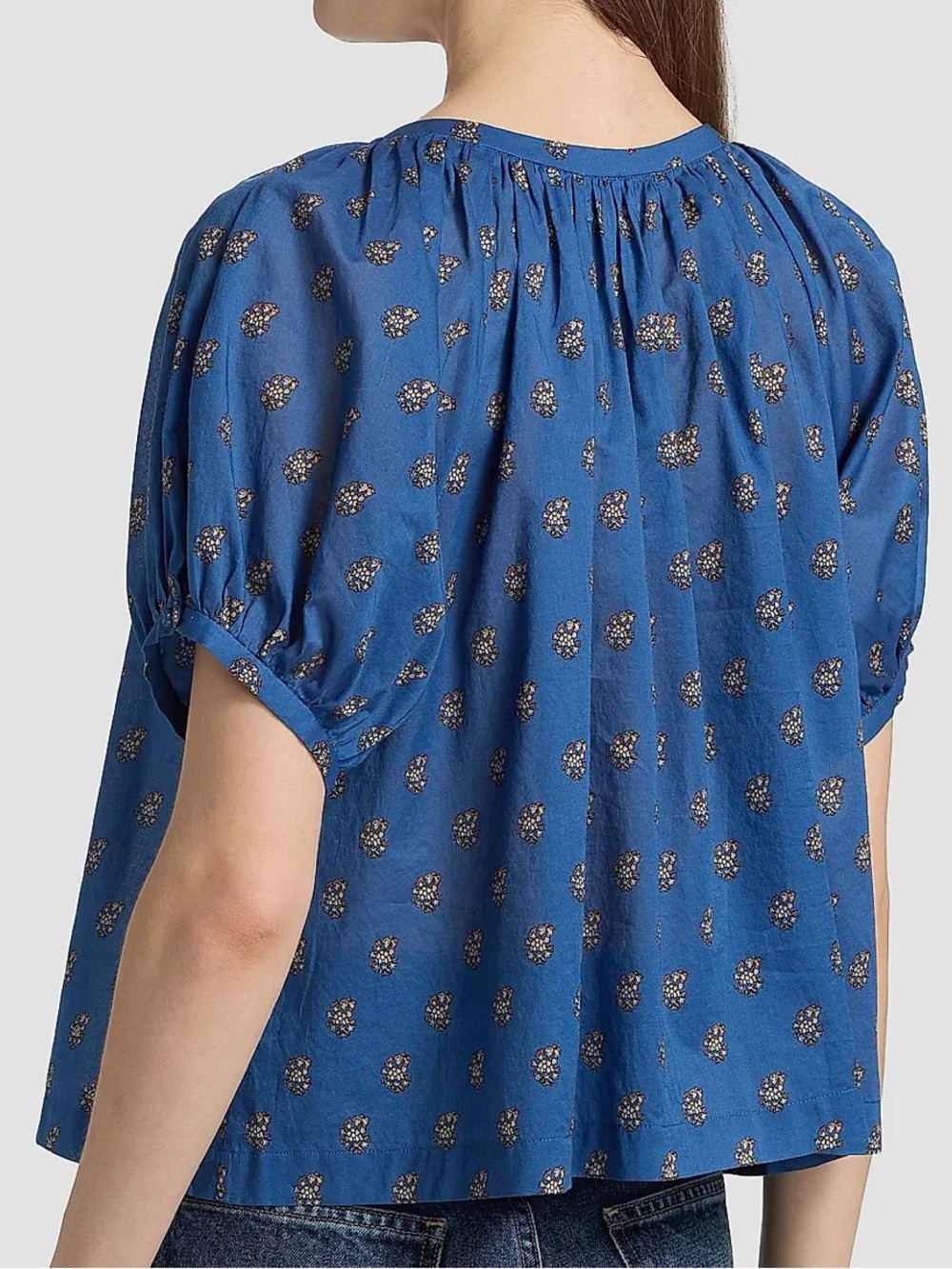 NWOT Doen June Top in Eartha Paisley Size X-Small - Picture 2 of 5